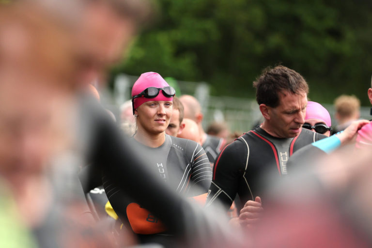 swimmer Beyond the Wall Triathlon 2026