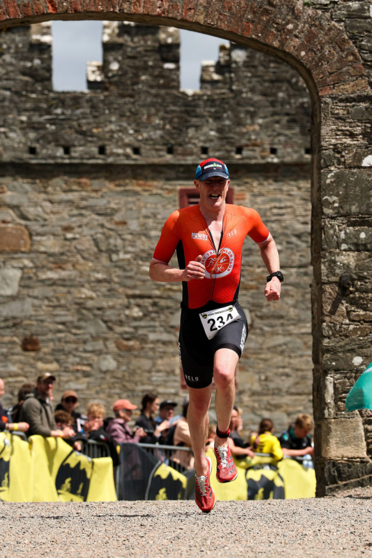 Newry tri club athlete Beyond the Wall Triathlon 2026