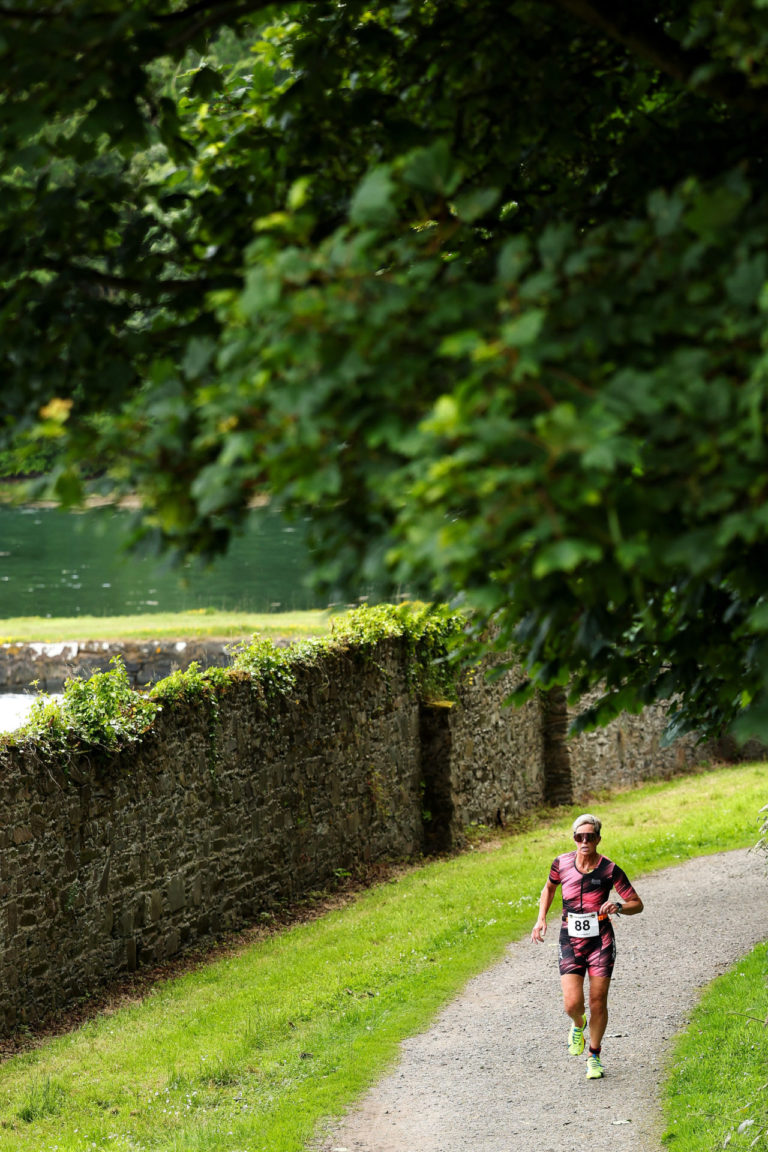 runner Beyond the Wall Triathlon 2026