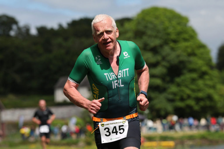 Age Group athlete Beyond the Wall Triathlon 2026