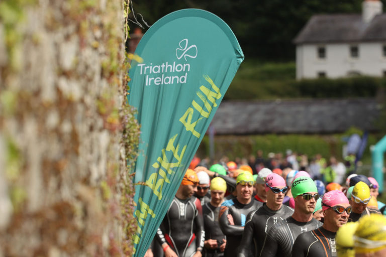 swim bike run sign Beyond the Wall Triathlon 2026
