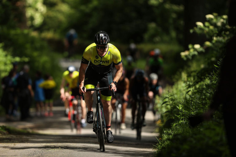 Cyclist Beyond the Wall Triathlon 2026