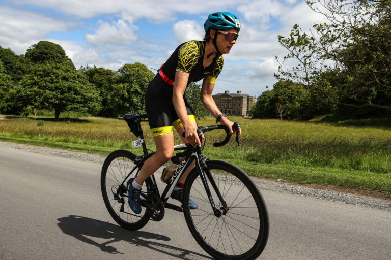 cyclist Beyond the Wall Triathlon 2026