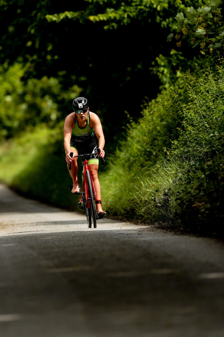 cyclist Beyond the Wall Triathlon 2026