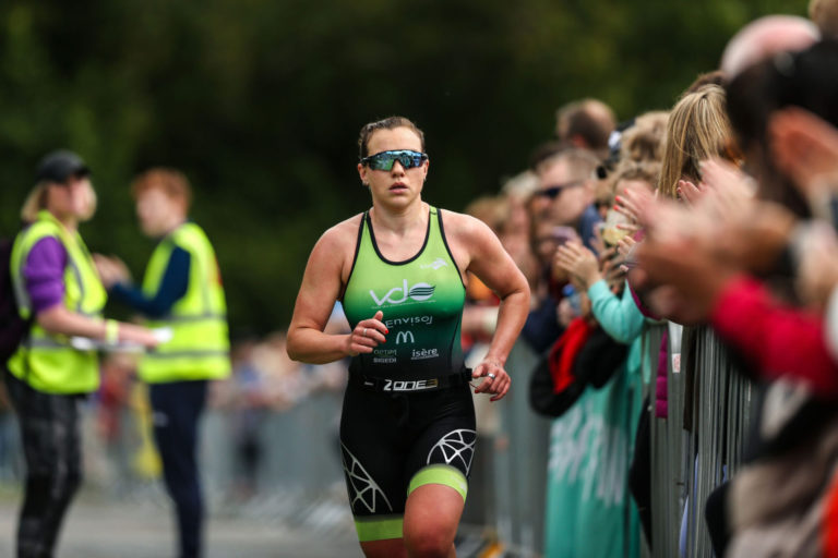 runner Beyond the Wall Triathlon 2026
