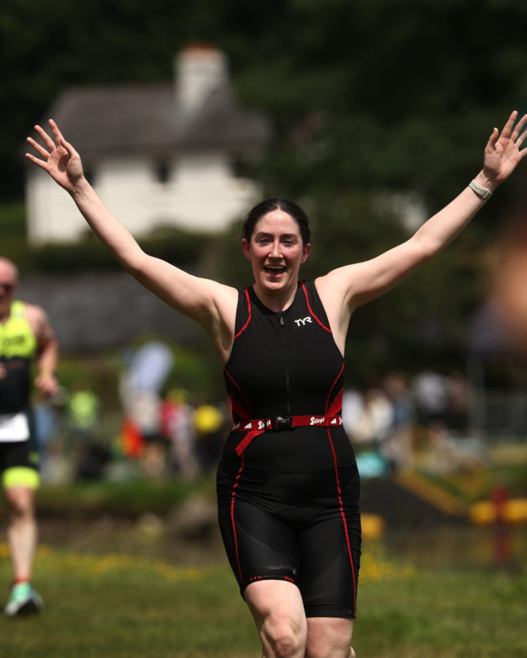 cheering Beyond the Wall Triathlon 2026