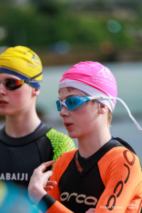 Schull Triathlon swimmers