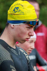swim start Schull Triathlon