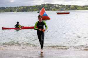 Schull Triathlon swimmer