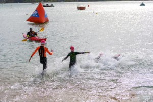 Schull Youth Aquathlon swimmers