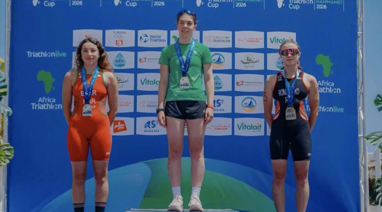 Hannah Kennedy Wins Gold at 2026 Africa Triathlon Junior Cup Yasmine Hammamet