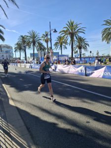 Tarragona 2026 tri Team Ireland Age Group athlete in action