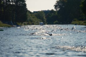 RDJ Dublin City Triathlon in the River Liffey