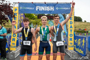 Image from the National Youth Triathlon Championships which were held in Loughrea, Co. Galway on Sunday 2nd August 2026. Photo: James Wright Photography