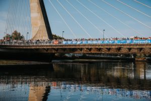 Age Group racing bridge Pontevedra World Triathlon Championship Finals 2026