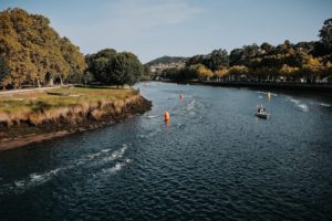 swim course Pontevedra World Triathlon Championship Finals 2026