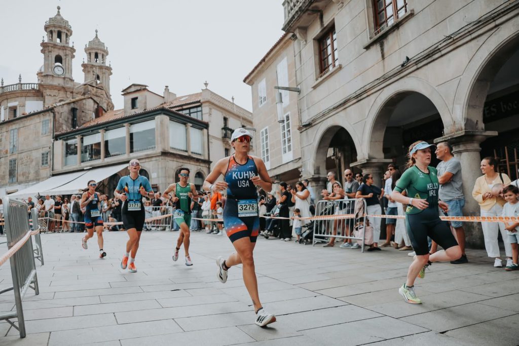 run age group racing at Pontevedra World Triathlon Championship Finals 2026
