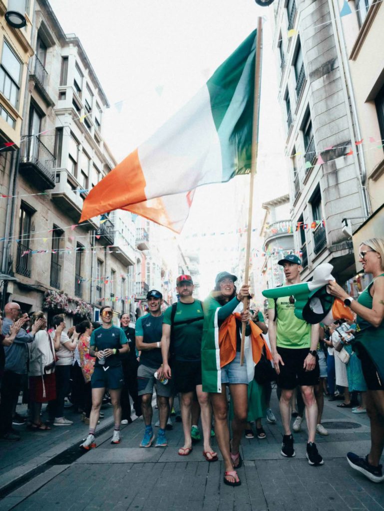 Tri-Team Ireland at opening ceremony